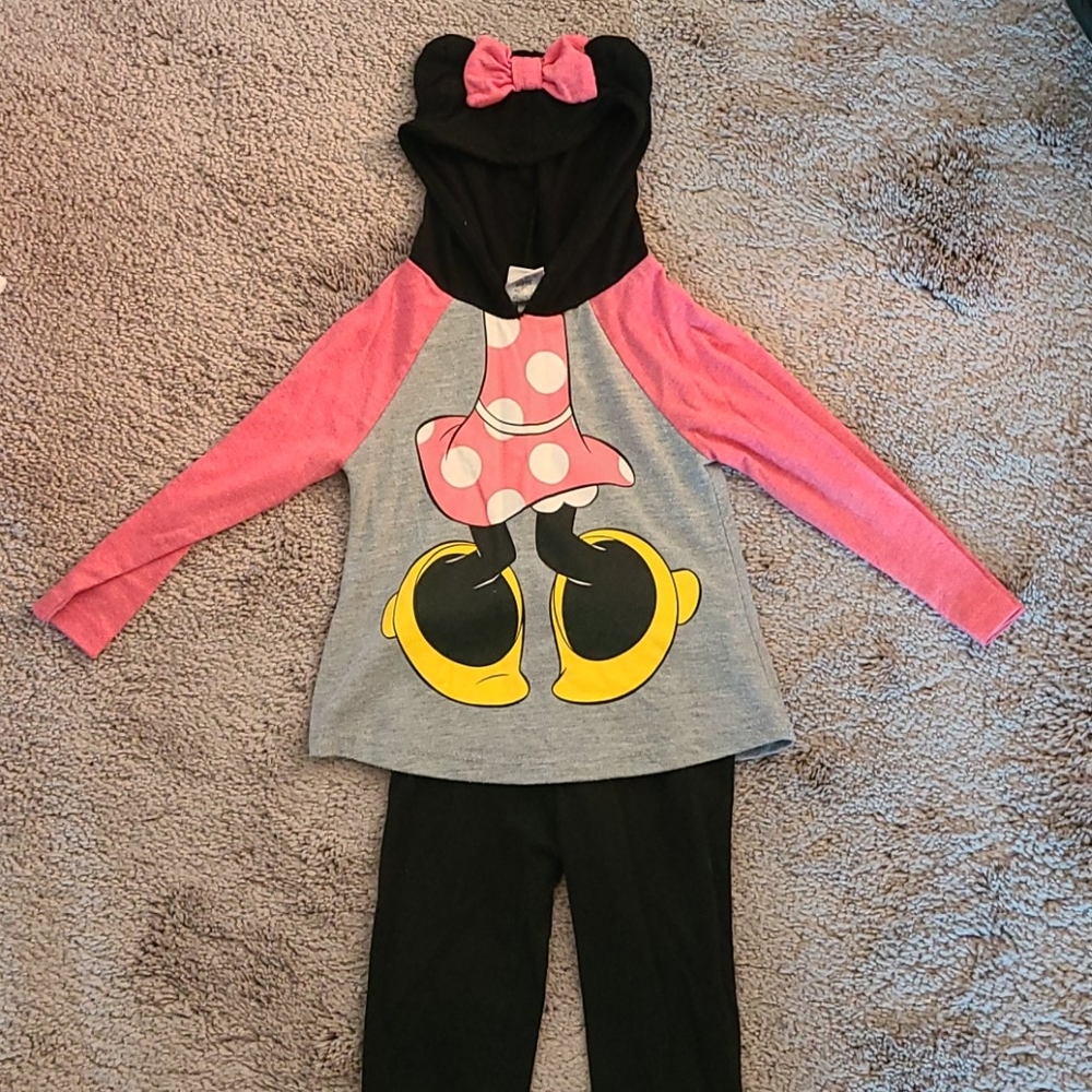 Baby girl Minnie mouse outfit